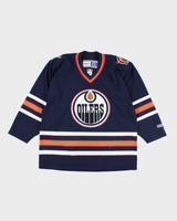 Vintage CCM Edmonton Oilers Oversized NHL Hockey Jersey - L