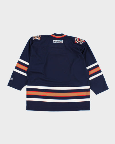 Vintage CCM Edmonton Oilers Oversized NHL Hockey Jersey - L
