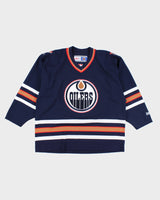 Vintage CCM Edmonton Oilers Oversized NHL Hockey Jersey - XL