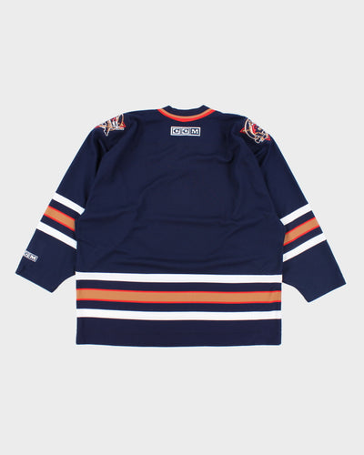 Vintage CCM Edmonton Oilers Oversized NHL Hockey Jersey - XL