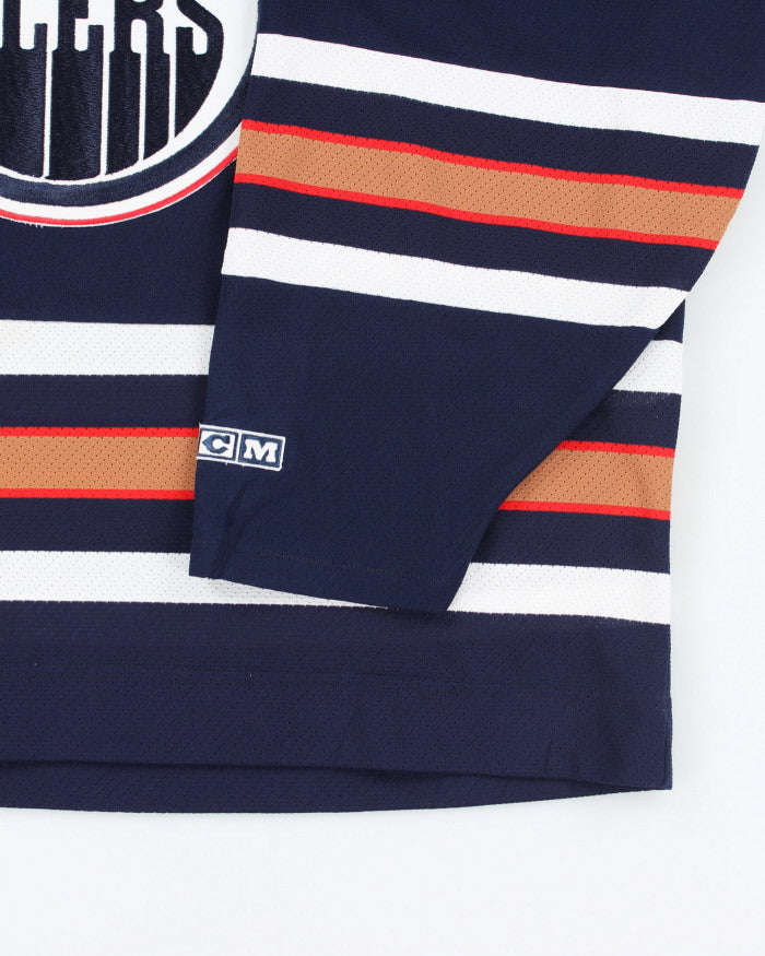 Vintage CCM Edmonton Oilers Oversized NHL Hockey Jersey - XL