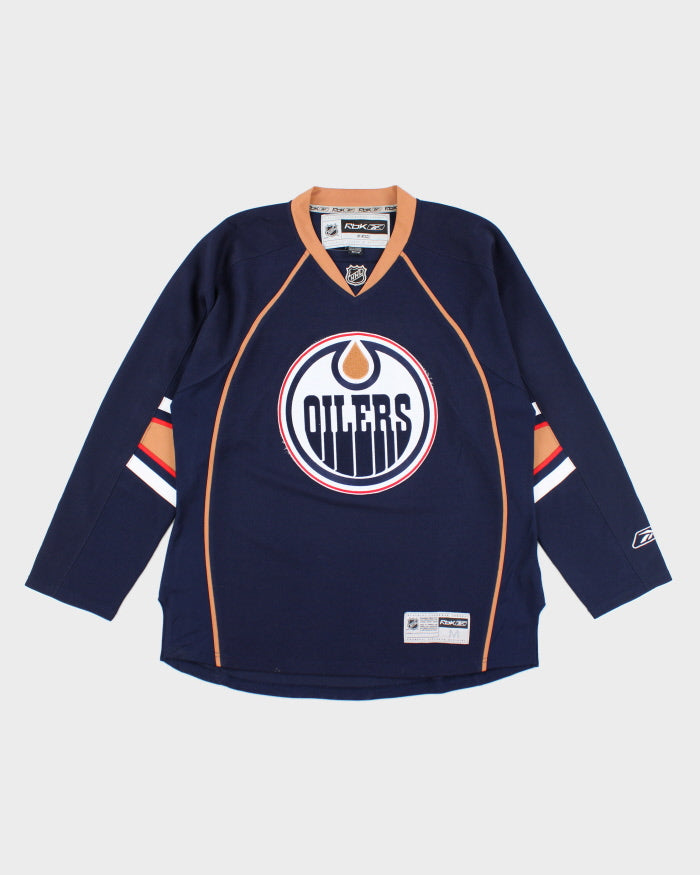 Vintage Reebok Edmonton Oilers Oversized NHL Hockey Jersey - XL