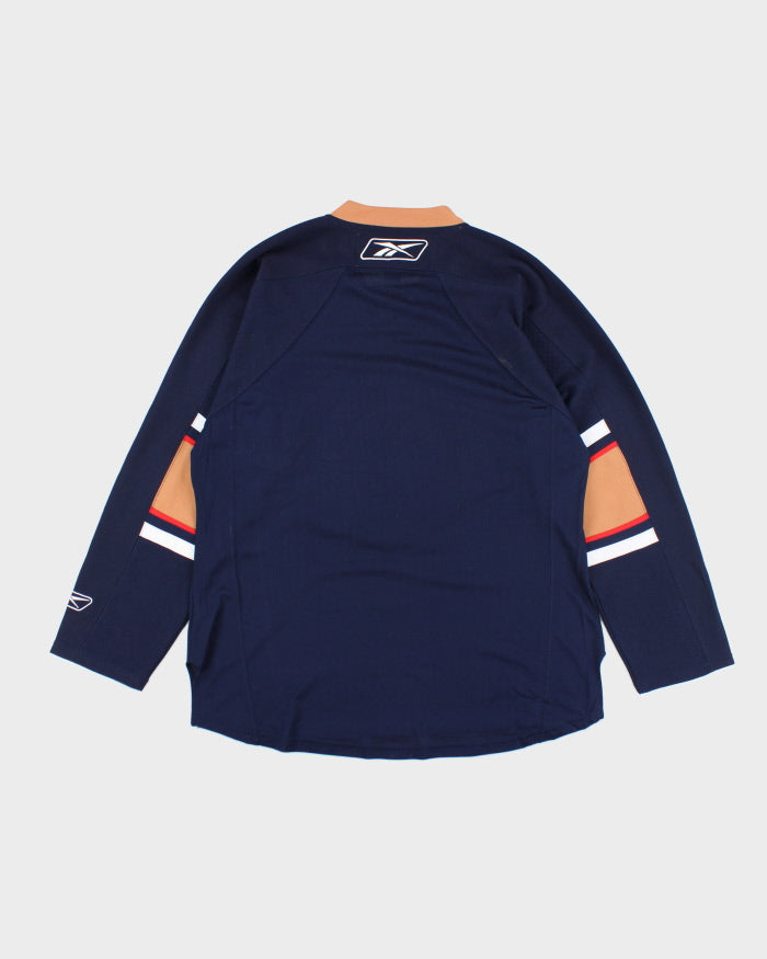 Vintage Reebok Edmonton Oilers Oversized NHL Hockey Jersey - XL