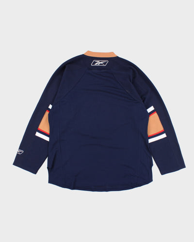 Vintage Reebok Edmonton Oilers Oversized NHL Hockey Jersey - XL