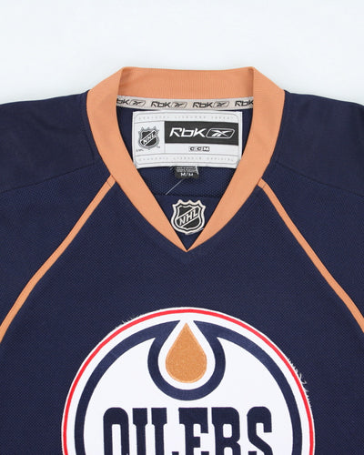 Vintage Reebok Edmonton Oilers Oversized NHL Hockey Jersey - XL