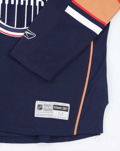 Vintage Reebok Edmonton Oilers Oversized NHL Hockey Jersey - XL