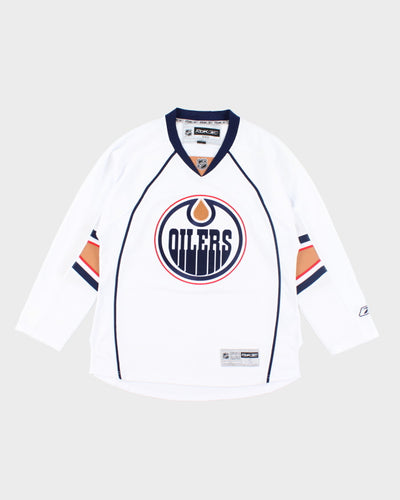 Vintage Reebok Edmonton Oilers Oversized NHL Hockey Jersey - S