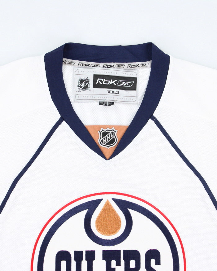Vintage Reebok Edmonton Oilers Oversized NHL Hockey Jersey - S