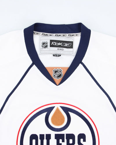 Vintage Reebok Edmonton Oilers Oversized NHL Hockey Jersey - S