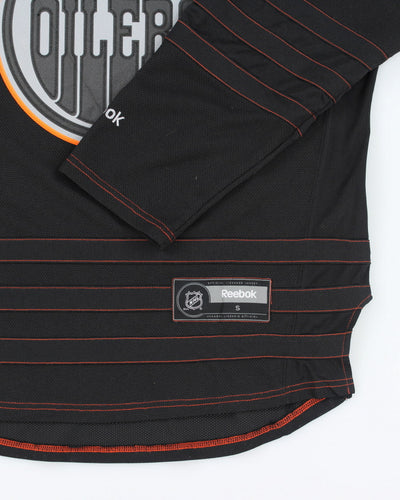 Vintage Reebok Edmonton Oilers Oversized NHL Hockey Jersey - S