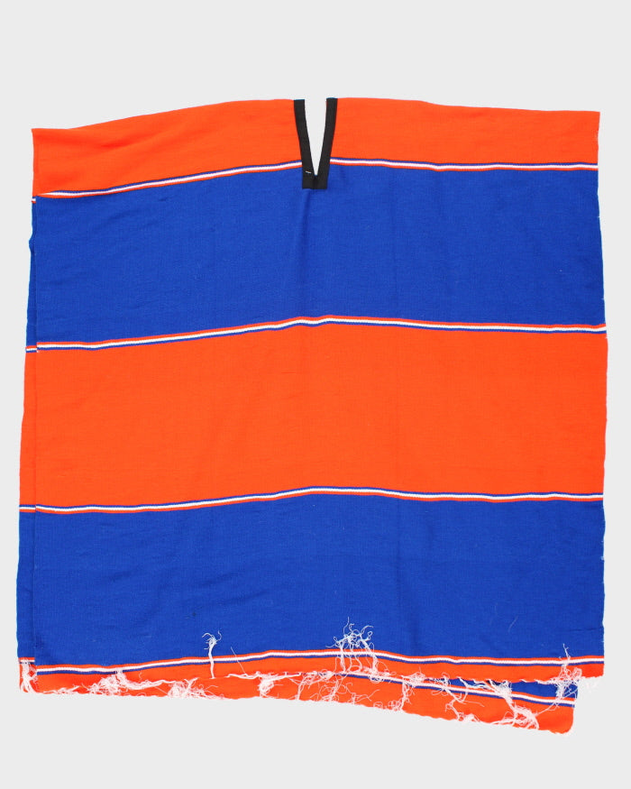 Vintage 90's Edmonton Oilers NHL Sleeveless Poncho - OS