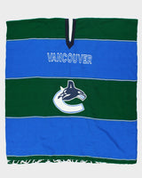 Vintage 90's Vancouver Canucks NHL Sleeveless Poncho - OS