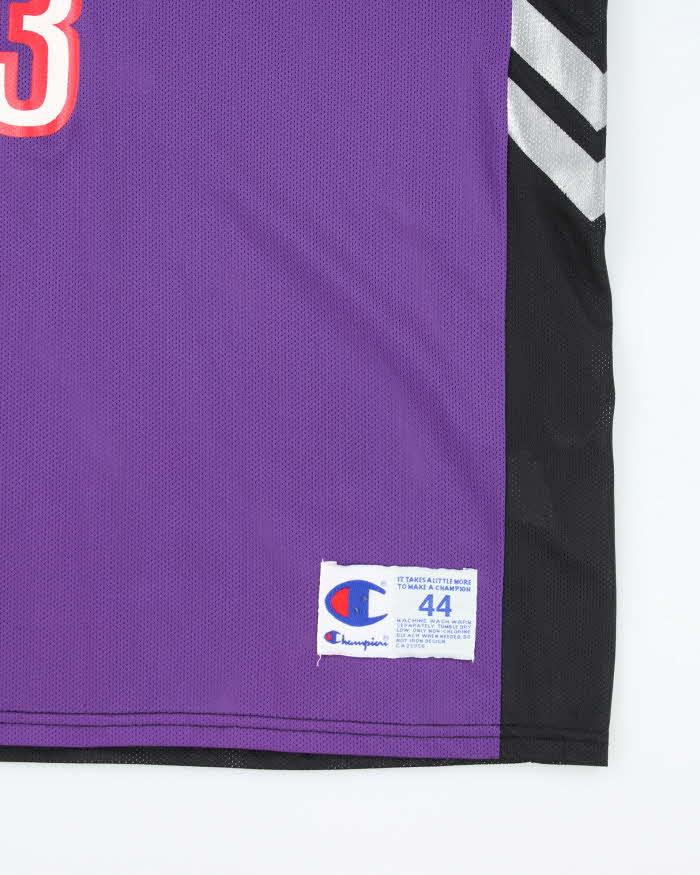 Vintage Signed Toronto Raptors Champion NBA Jersey - XL