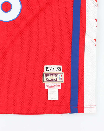 Vintage Mitchell n Ness Philadelphia 76ers Homage NBA Jersey - L