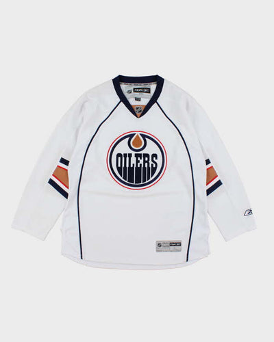 Vintage 2000's Edmonton Oilers Oversized NHL Hockey Jersey - L