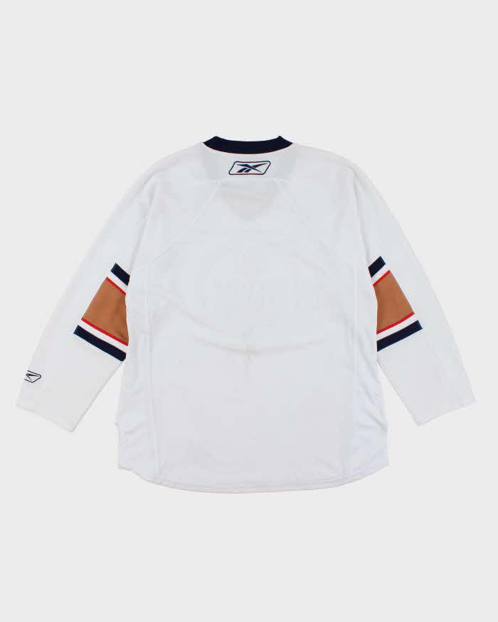 Vintage 2000's Edmonton Oilers Oversized NHL Hockey Jersey - L