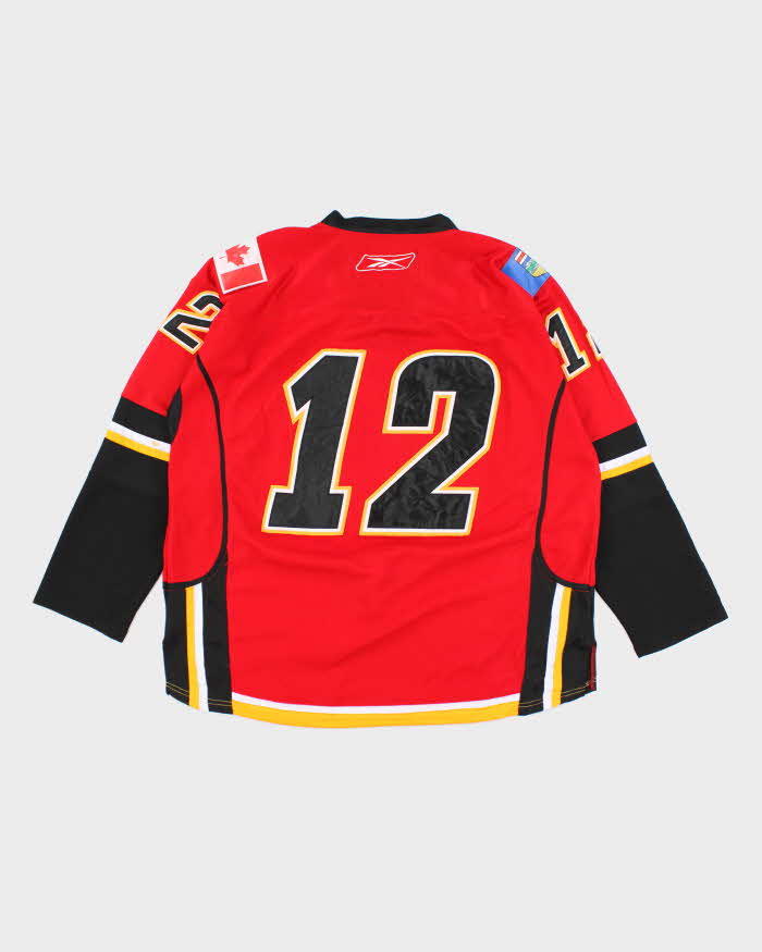 Vintage 2000's Reebok CCM Calgary Flames Oversized Hockey Jersey - L