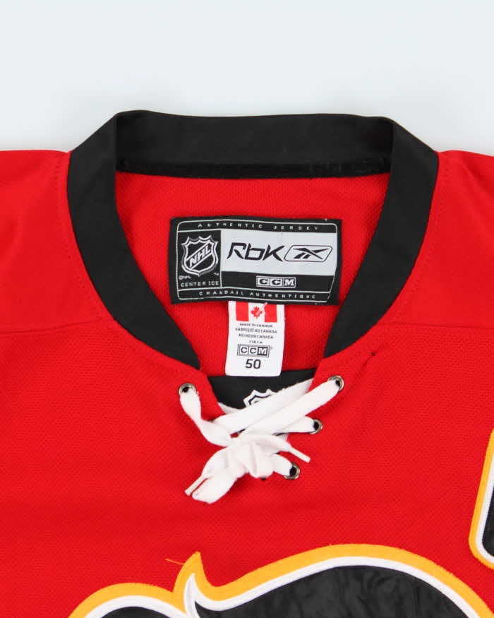 Vintage 2000's Reebok CCM Calgary Flames Oversized Hockey Jersey - L