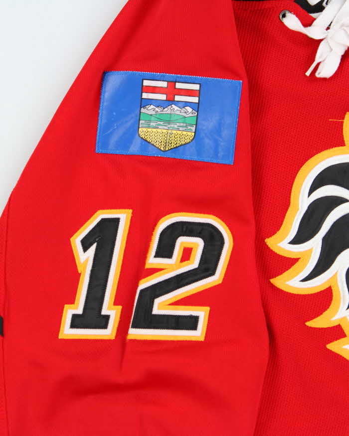 Vintage 2000's Reebok CCM Calgary Flames Oversized Hockey Jersey - L