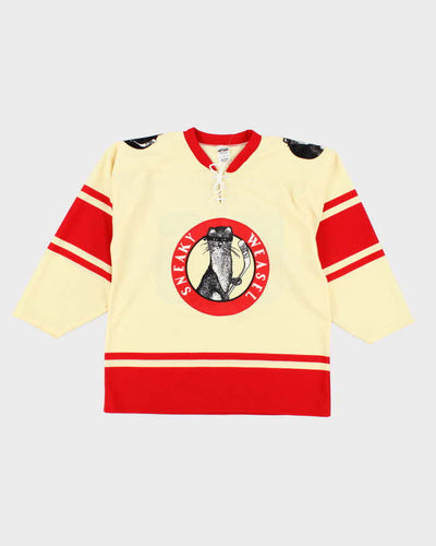 Vintage 90's Sneaky Weasel Oversized American Football Jersey - L