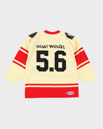 Vintage 90's Sneaky Weasel Oversized American Football Jersey - L