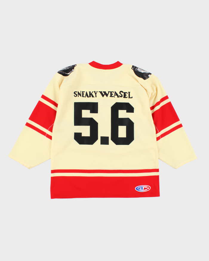 Vintage 90's Sneaky Weasel Oversized American Football Jersey - L
