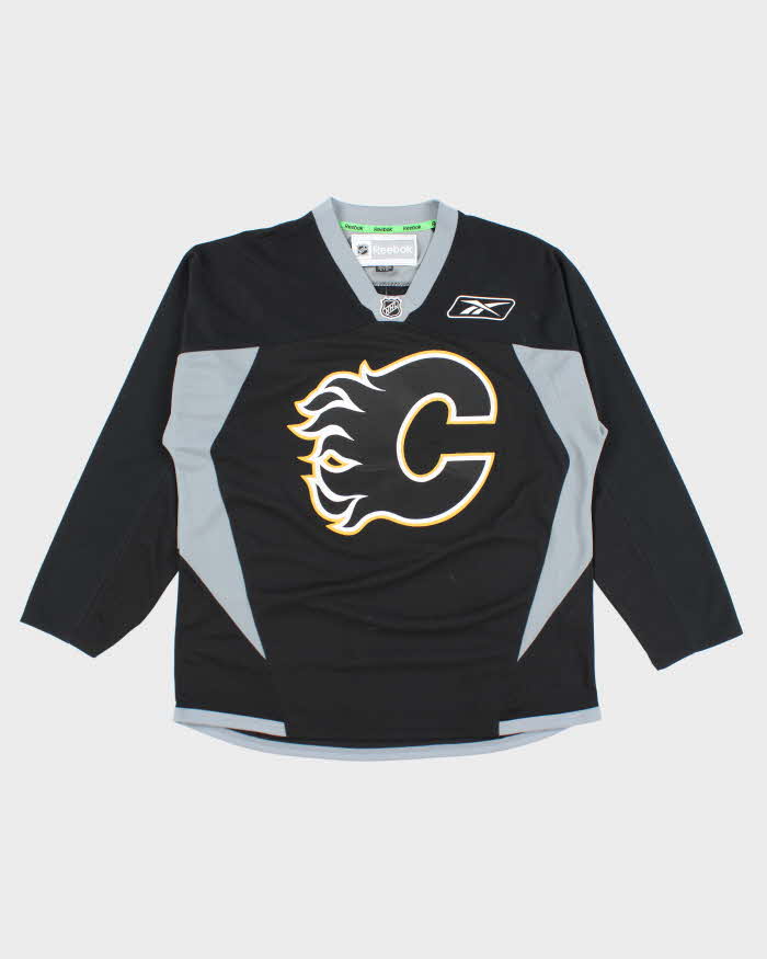 Vintage 2000's Reebok Calgary Flames Away Shirt - L