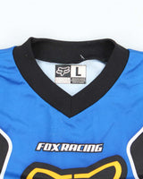 Vintage Y2K Fox Racing Motocross Long-sleeved Jersey - L