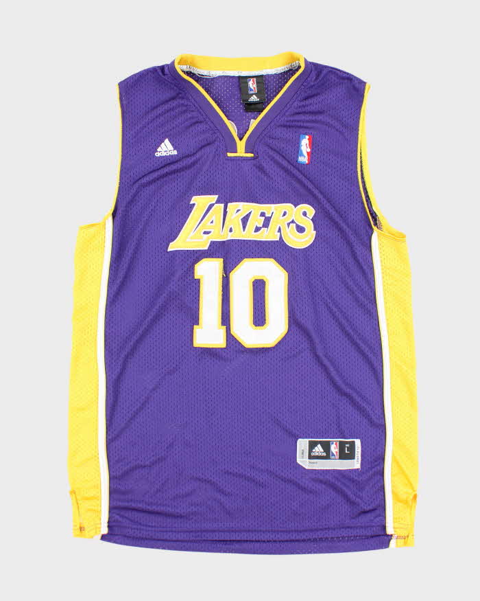 Vintage 2000's Adidas LA Lakers NBA Basketball Jersey - L