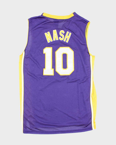 Vintage 2000's Adidas LA Lakers NBA Basketball Jersey - L