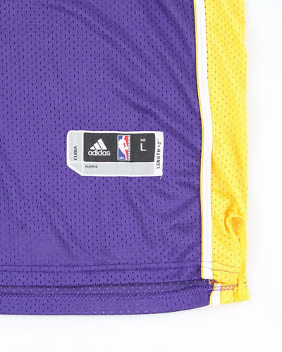 Vintage 2000's Adidas LA Lakers NBA Basketball Jersey - L