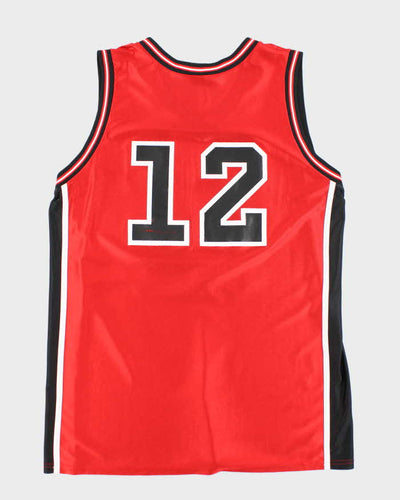 Vintage 90's Saxon The Warriors Basketball Jersey - XXL