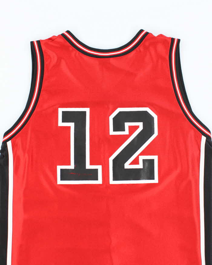 Vintage 90's Saxon The Warriors Basketball Jersey - XXL