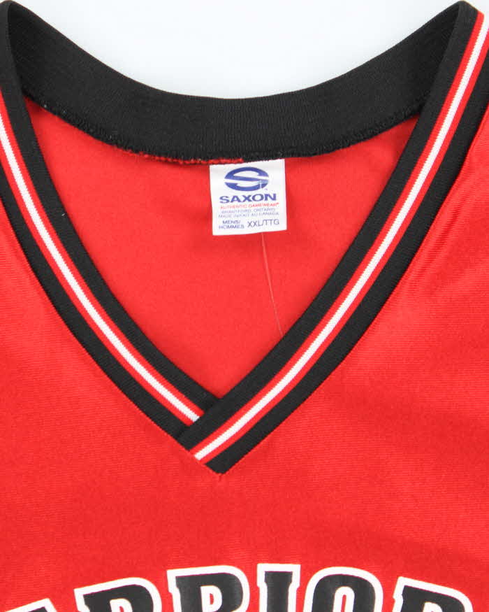 Vintage 90's Saxon The Warriors Basketball Jersey - XXL