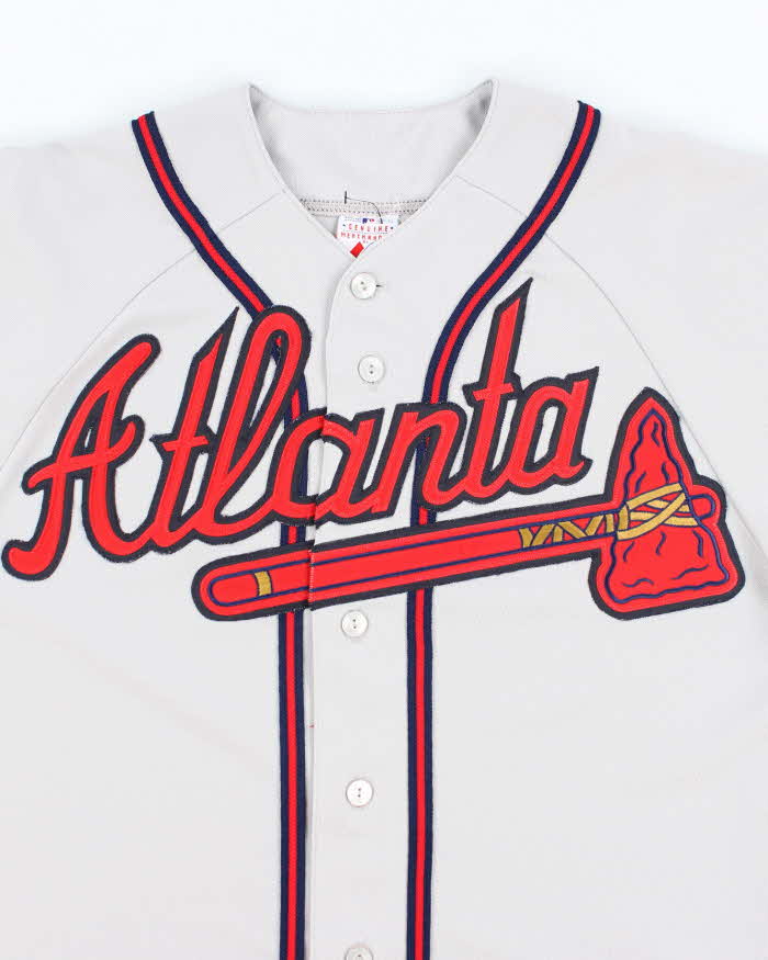 Vintage 2000's Majestic Atlanta Braves Baseball Jersey - M