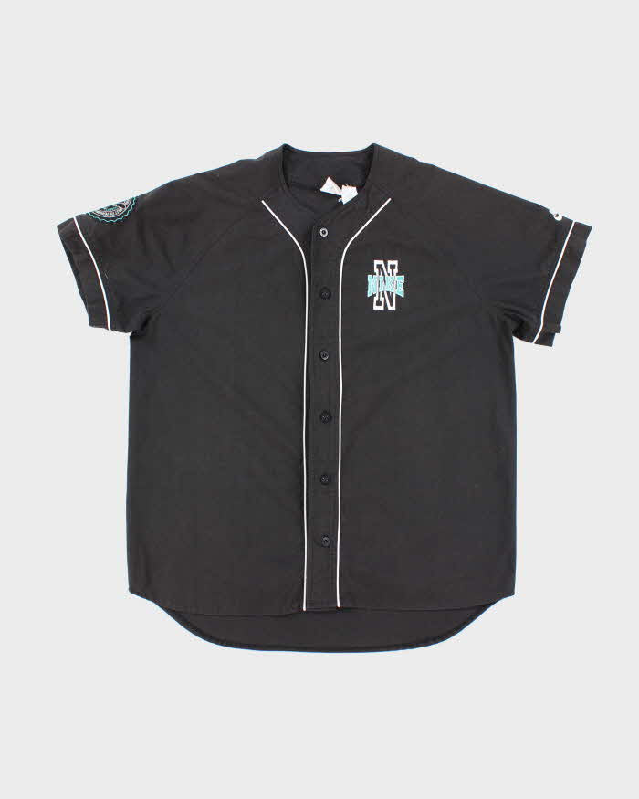 Vintage 90's Nike Embroidered Baseball Style Shirt - XL
