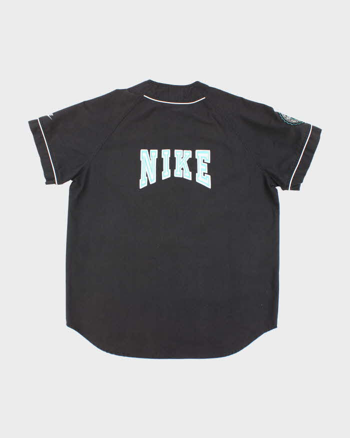 Vintage 90's Nike Embroidered Baseball Style Shirt - XL