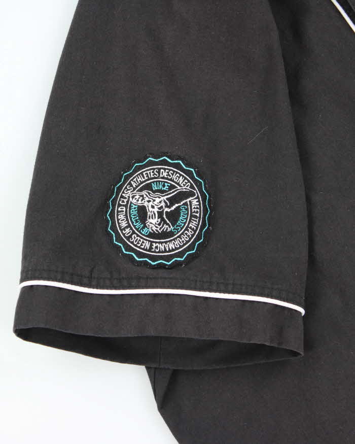 Vintage 90's Nike Embroidered Baseball Style Shirt - XL