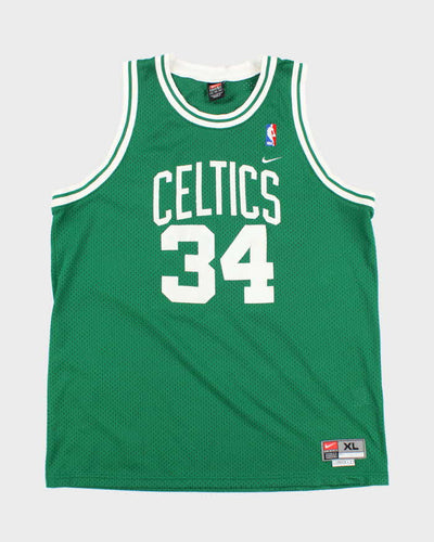 Vintage 90's Nike Boston Celtics NBA Basketball Jersey - XL