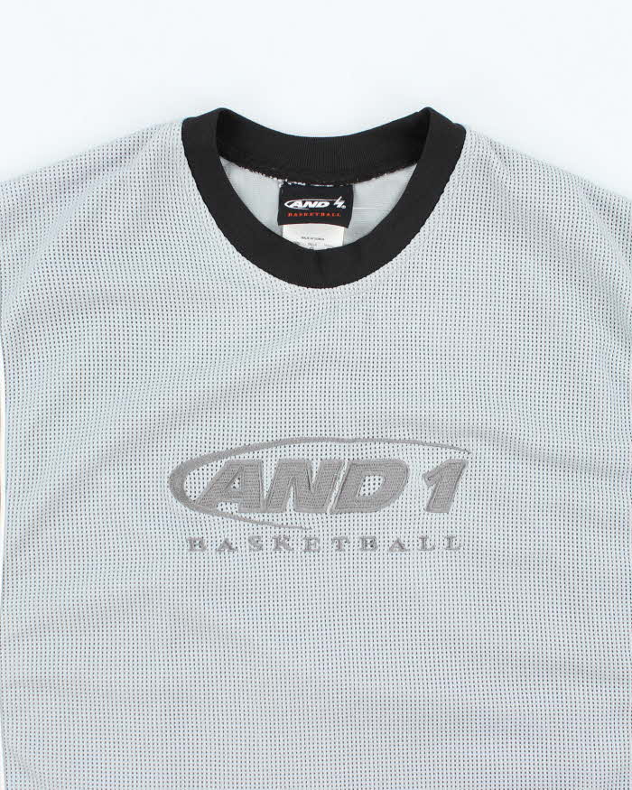 Vintage Y2K And 1 Embroidered Basketball Jersey - L
