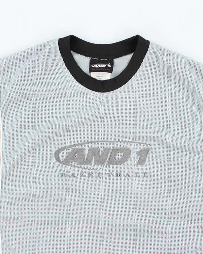Vintage Y2K And 1 Embroidered Basketball Jersey - L