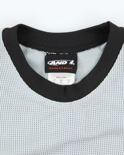 Vintage Y2K And 1 Embroidered Basketball Jersey - L