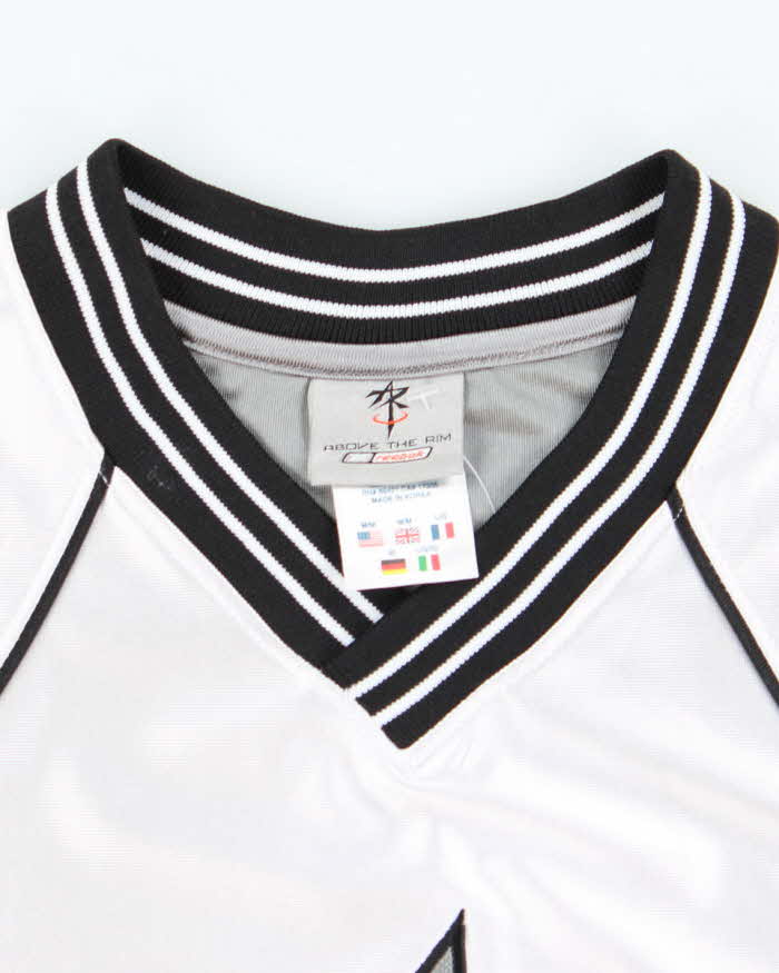 Vintage Y2K Above the Rim Embroidered Basketball Jersey - M