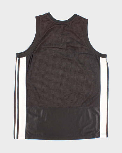 Vintage Y2K Adidas Three Striped Basketball Jersey - S