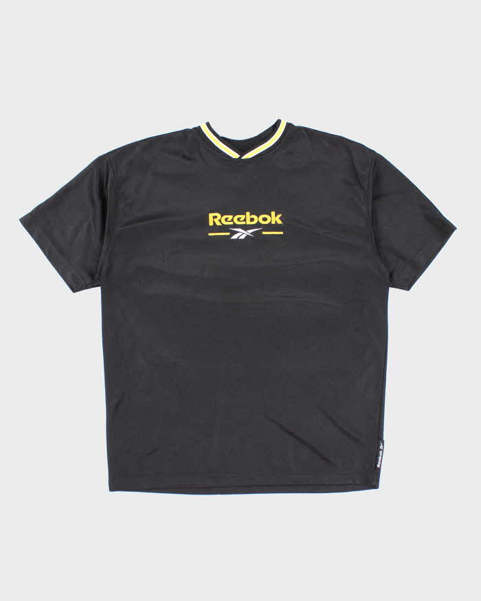 Vintage Y2K Reebok Embroidered Lighting Training Shirt - L