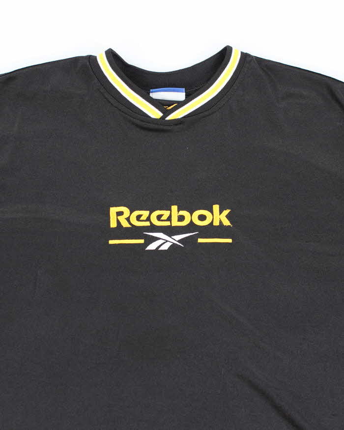 Vintage Y2K Reebok Embroidered Lighting Training Shirt - L