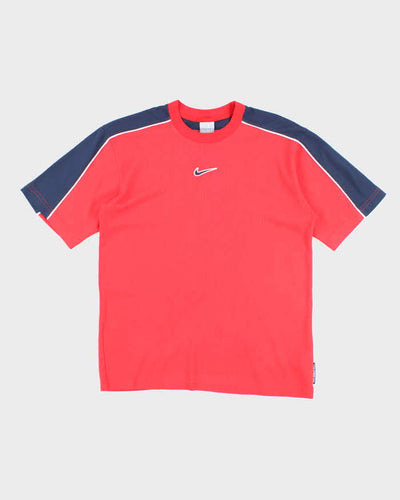 Vintage Y2K Nike Embroidered Swoosh Training Shirt - S