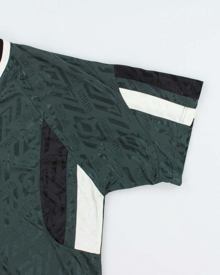 Vintage 90's Umbro Patterned Lighting Football Shirt - XL