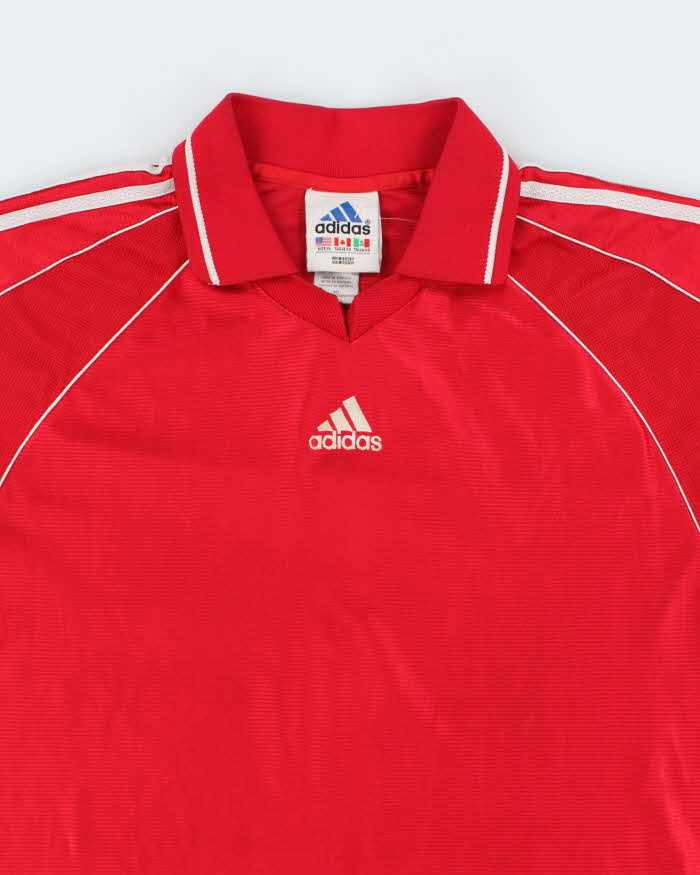 Vintage 2000's Adidas Embroidered Football Jersey - XL