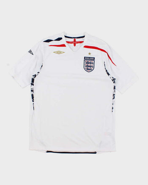ウェア 2000s UMBRO FOOTBALL SHIRT Retro vintage football shirt England EURO 2000